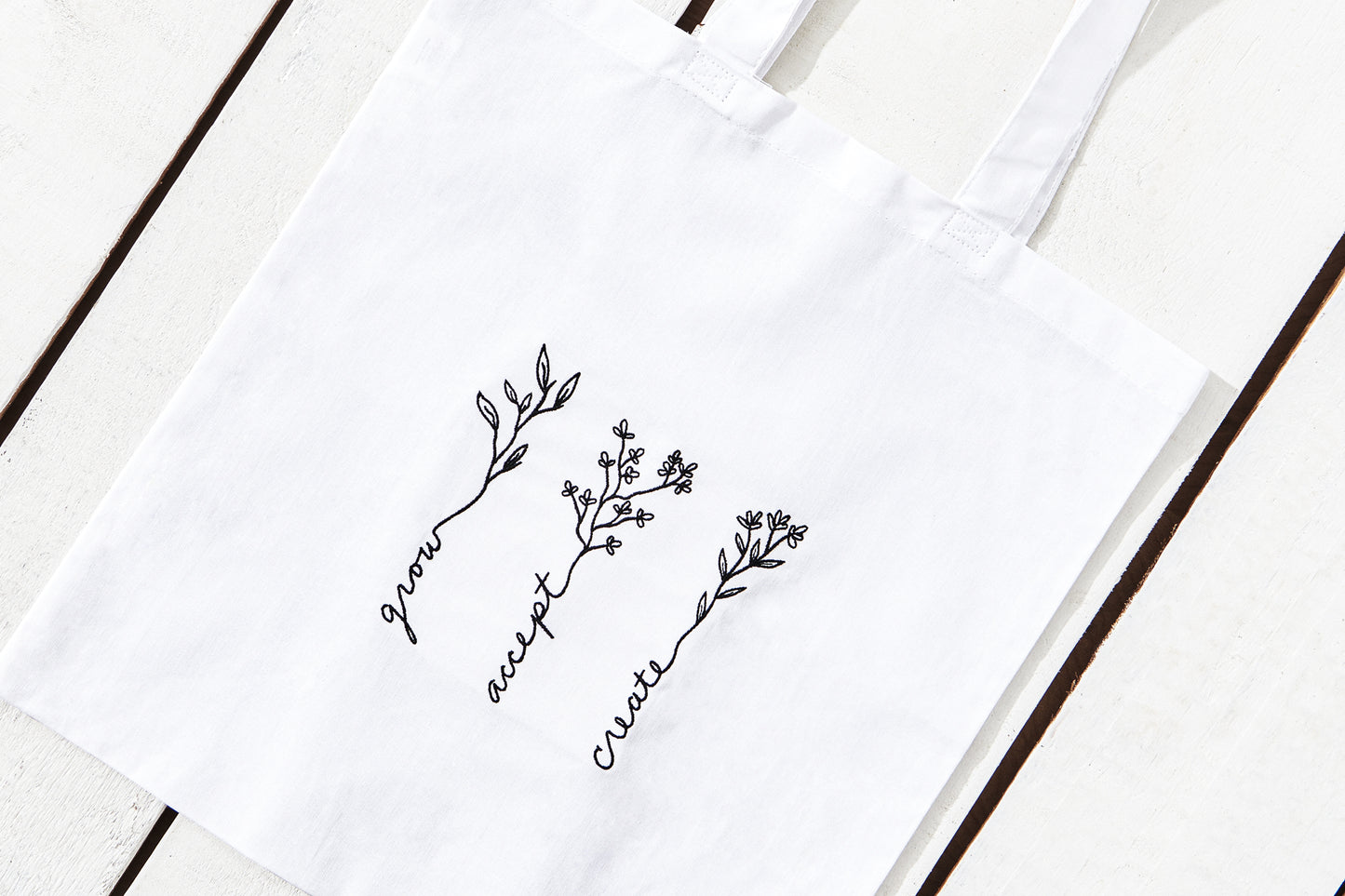 Grow, Accept, Create Tote